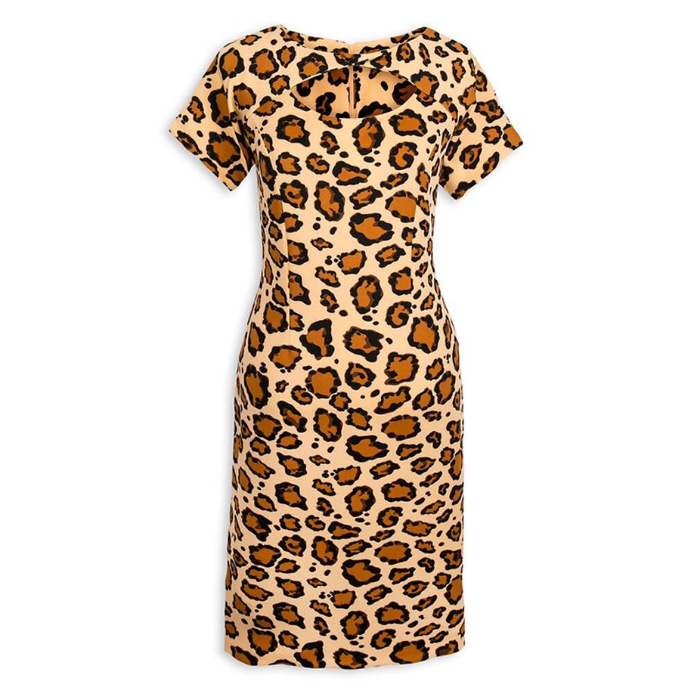 Disney Parks Dress Shop Disney's Animal Kingdom Leopard Print Dress L